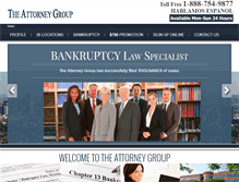 Tablet Screenshot of genesisbankruptcyattorney.com